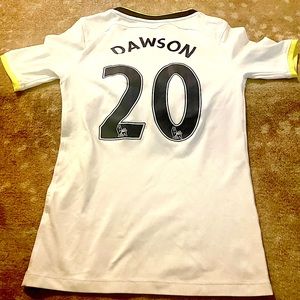 Tottenham soccer jersey under amour youth XS